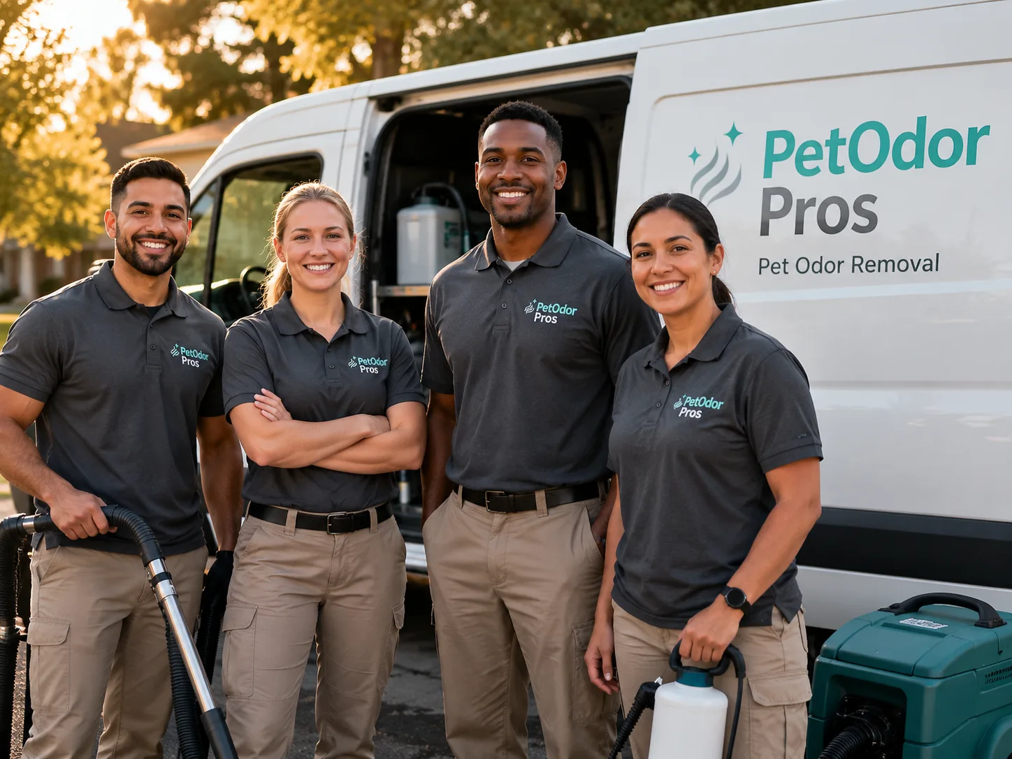 Pet Odor Removal team serving Marquez, TX